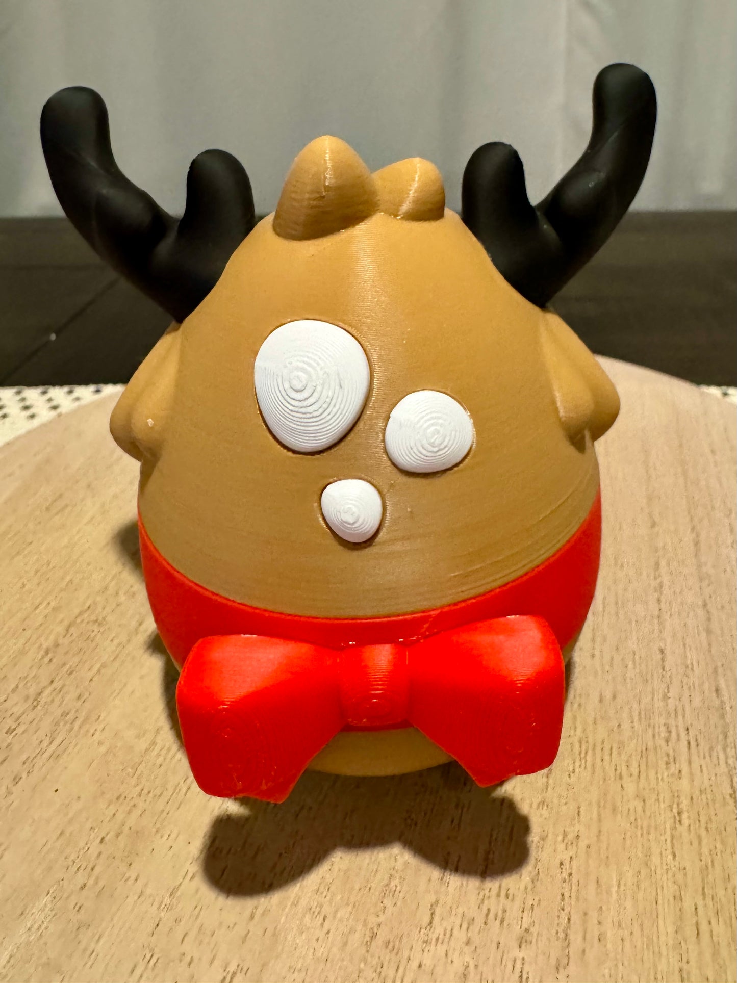 Reindeer Dragon Egg with Baby Dragon