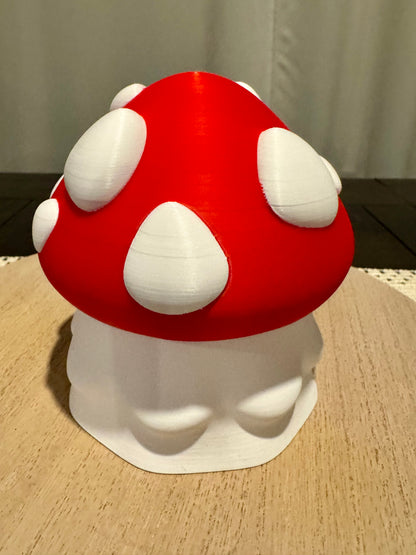 Mushroom Dragon Egg with Baby Dragon