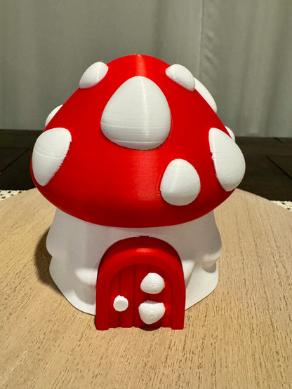 Mushroom Dragon Egg with Baby Dragon