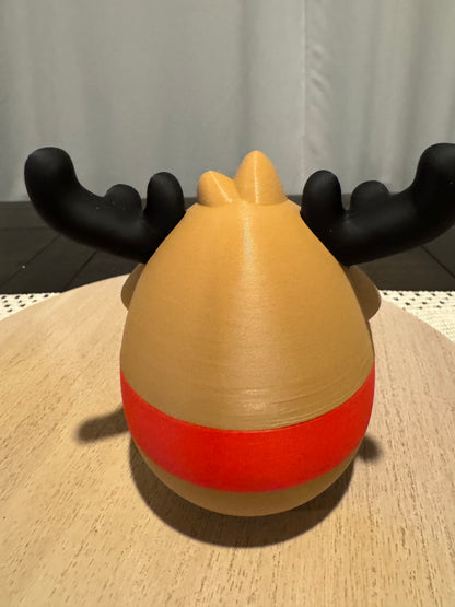 Reindeer Dragon Egg with Baby Dragon