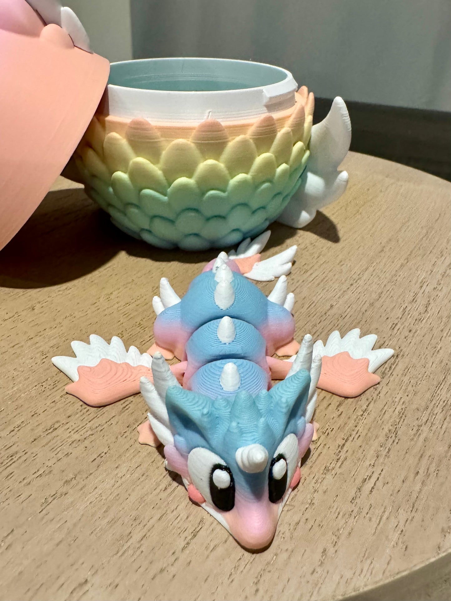 Unicorn Dragon Egg and Baby Dragon