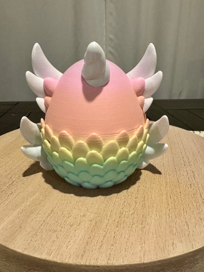 Unicorn Dragon Egg and Baby Dragon