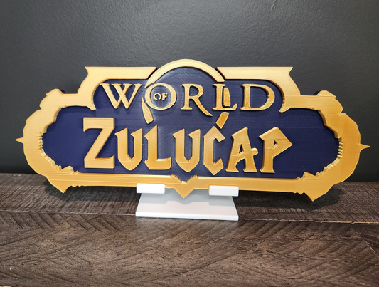 World of WarCraft Gamertag Sign